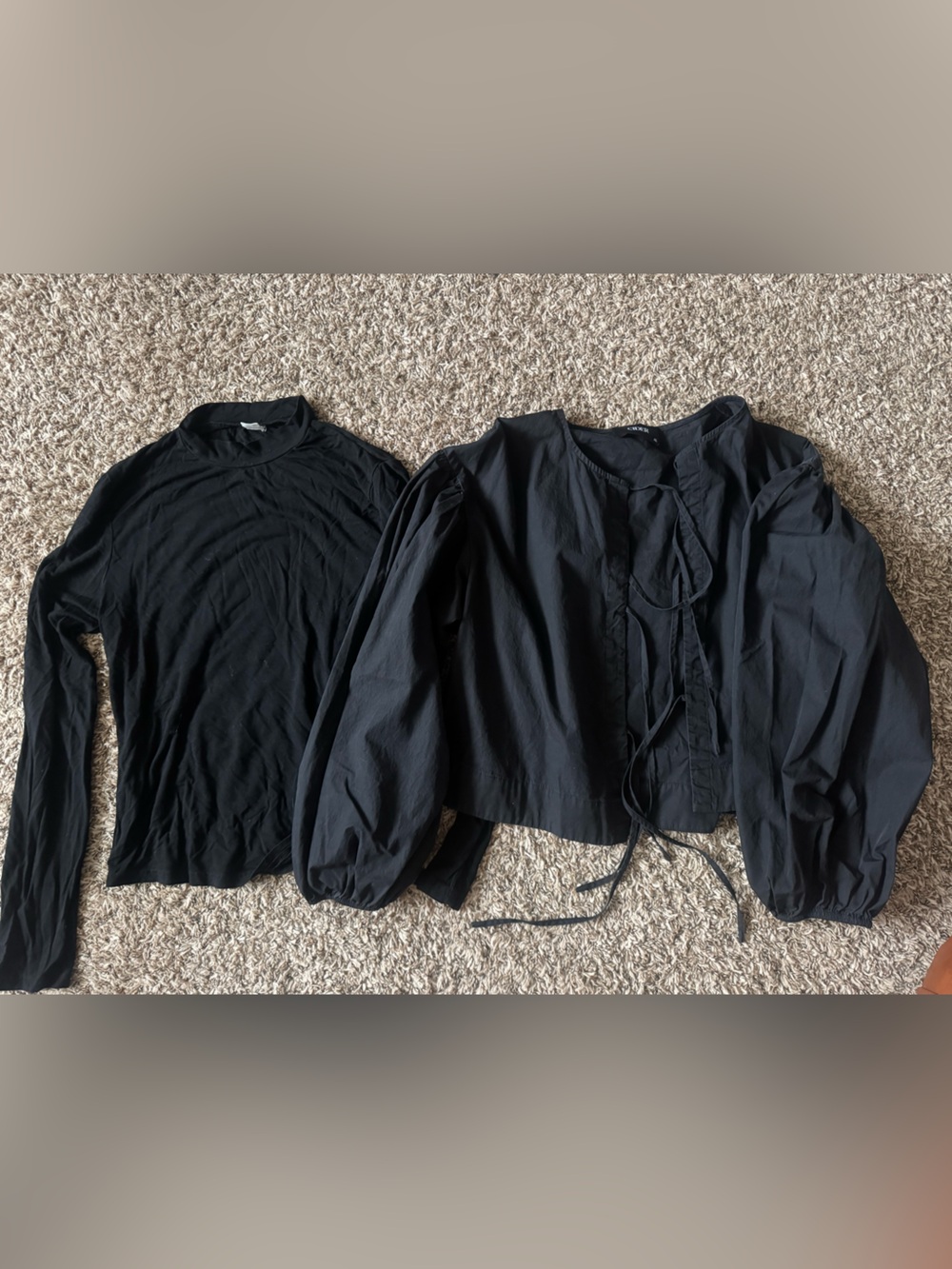 Black long sleeve bundle